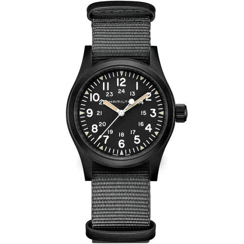 Чоловічий годинник HAMILTON KHAKI FIELD MECHANICAL 38MM H69409930 купити за ціною 30010 грн на сайті - THEWATCH