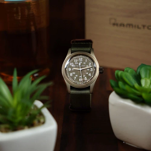 Чоловічий годинник HAMILTON KHAKI FIELD MECHANICAL 38MM H69449961 купити за ціною 30010 грн на сайті - THEWATCH