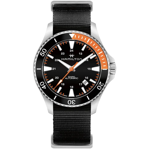 Мужские наручные часы HAMILTON KHAKI NAVY SCUBA AUTO H82305931 купити за ціною 0 грн на сайті - THEWATCH