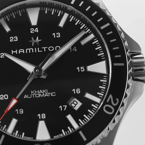 Чоловічий годинник HAMILTON KHAKI NAVY SCUBA AUTO H82335131 купити за ціною 38480 грн на сайті - THEWATCH