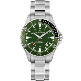 Чоловічий годинник HAMILTON KHAKI NAVY SCUBA AUTO H82375161 купити за ціною 49580 грн на сайті - THEWATCH