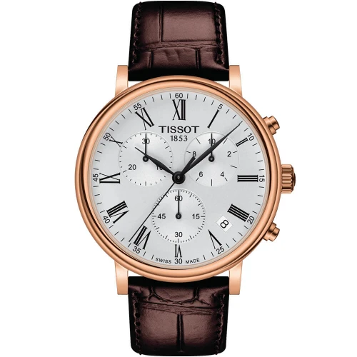 Чоловічий годинник TISSOT CARSON PREMIUM CHRONOGRAPH T122.417.36.033.00 купити за ціною 0 грн на сайті - THEWATCH