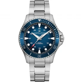 Мужские наручные часы HAMILTON KHAKI NAVY SCUBA AUTO H82505140 купить по цене 62060 грн на сайте - THEWATCH