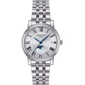 Жіночий годинник TISSOT CARSON CARSON PREMIUM LADY MOONPHASE T122.223.11.033.00 купити за ціною 22660 грн на сайті - THEWATCH