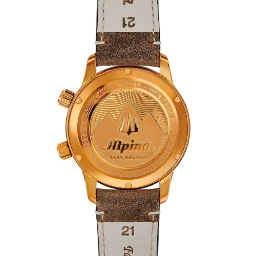Чоловічий годинник ALPINA SEASTRONG DIVER HERITAGE AL-525BRC4H4 купити за ціною 81070 грн на сайті - THEWATCH