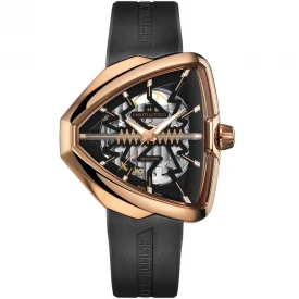 Чоловічий годинник HAMILTON VENTURA ELVIS80 SKELETON AUTO H24525331 купити за ціною 118190 грн на сайті - THEWATCH