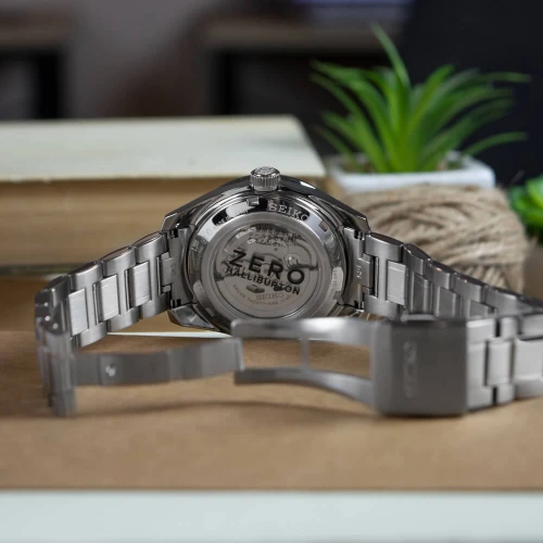 Чоловічий годинник SEIKO PRESAGE SHARP EDGED GMT ZERO HALLIBURTON LIMITED EDITION SPB269J1 купити за ціною 0 грн на сайті - THEWATCH