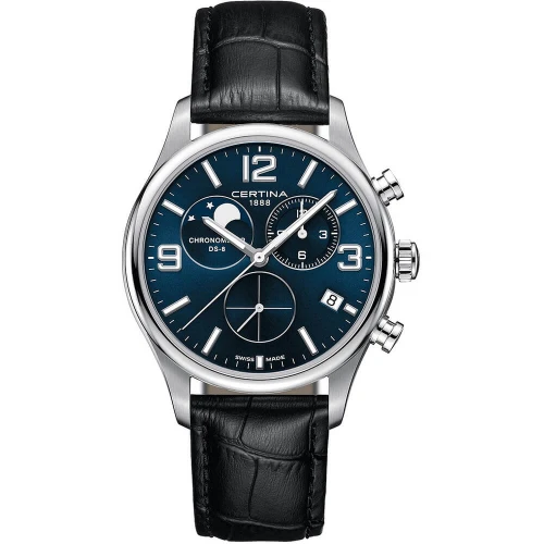Мужские наручные часы CERTINA URBAN DS-8 MOON PHASE C033.460.16.047.00 купити за ціною 38420 грн на сайті - THEWATCH