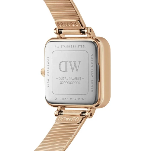 Жіночий годинник DANIEL WELLINGTON QUADRO DW00100520 купити за ціною 7880 грн на сайті - THEWATCH