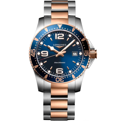 Мужские наручные часы LONGINES HYDROCONQUEST L3.740.3.98.7 купити за ціною 60720 грн на сайті - THEWATCH