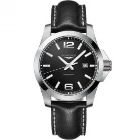 Чоловічий годинник LONGINES CONQUEST L3.760.4.56.3 купити за ціною 55420 грн на сайті - THEWATCH