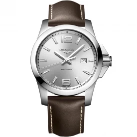 Чоловічий годинник LONGINES CONQUEST L3.760.4.76.5 купити за ціною 55420 грн на сайті - THEWATCH