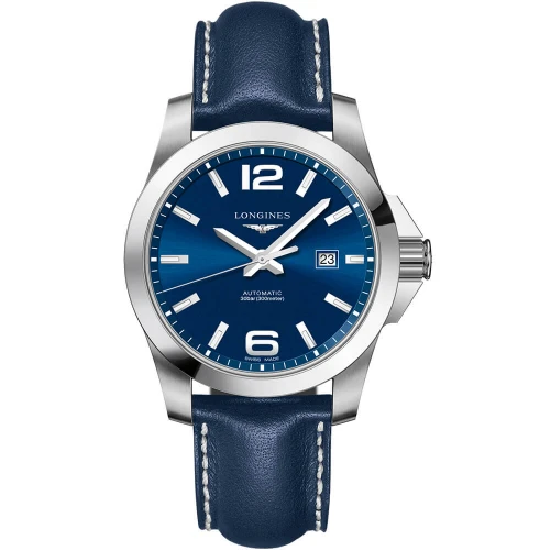 Чоловічий годинник LONGINES CONQUEST L3.778.4.96.7 купити за ціною 0 грн на сайті - THEWATCH