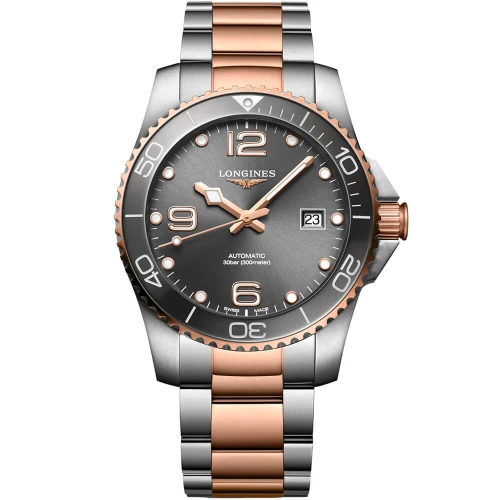 Мужские наручные часы LONGINES HYDROCONQUEST L3.781.3.78.7 купити за ціною 96140 грн на сайті - THEWATCH