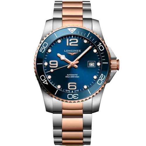Мужские наручные часы LONGINES HYDROCONQUEST L3.781.3.98.7 купити за ціною 96140 грн на сайті - THEWATCH