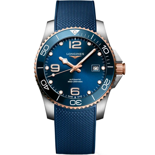 Мужские наручные часы LONGINES HYDROCONQUEST L3.781.3.98.9 купити за ціною 96140 грн на сайті - THEWATCH