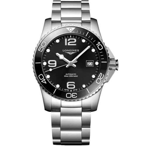 Мужские наручные часы LONGINES HYDROCONQUEST L3.781.4.56.6 купити за ціною 86020 грн на сайті - THEWATCH