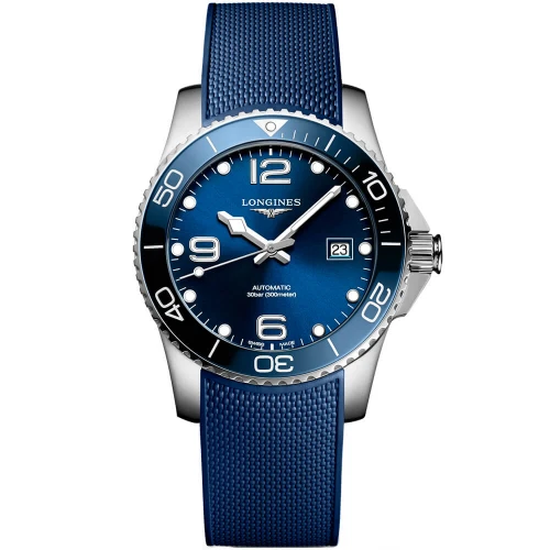 Мужские наручные часы LONGINES HYDROCONQUEST L3.781.4.96.9 купити за ціною 86020 грн на сайті - THEWATCH