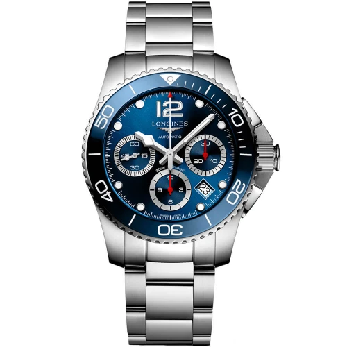 Мужские наручные часы LONGINES HYDROCONQUEST L3.783.4.96.6 купити за ціною 131560 грн на сайті - THEWATCH