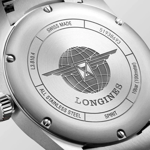 Чоловічий годинник LONGINES SPIRIT L3.810.4.73.6 купити за ціною 106260 грн на сайті - THEWATCH