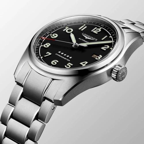 Мужские наручные часы LONGINES SPIRIT PRESTIGE EDITION L3.811.4.53.9 купити за ціною 144210 грн на сайті - THEWATCH