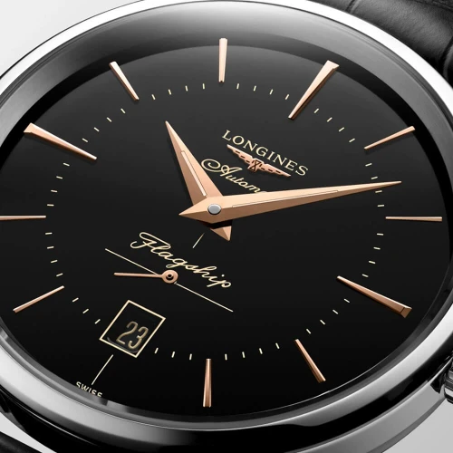 Чоловічий годинник LONGINES FLAGSHIP L4.795.4.58.0 купити за ціною 114110 грн на сайті - THEWATCH