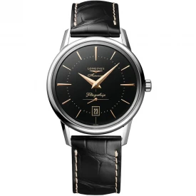 Чоловічий годинник LONGINES FLAGSHIP L4.795.4.58.0 купити за ціною 114110 грн на сайті - THEWATCH