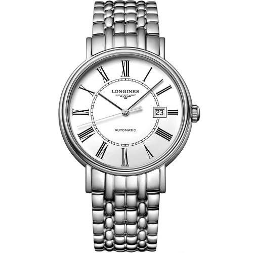 Мужские наручные часы LONGINES PRESENCE L4.922.4.11.6 купити за ціною 75900 грн на сайті - THEWATCH