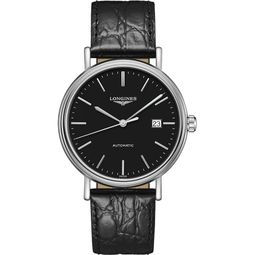 Мужские наручные часы LONGINES PRESENCE L4.922.4.52.2 купити за ціною 70840 грн на сайті - THEWATCH
