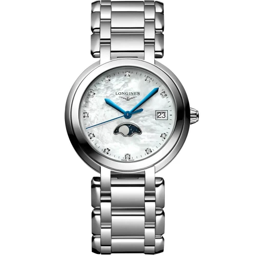 Женские наручные часы LONGINES PRIMALUNA L8.116.4.87.6 купити за ціною 78430 грн на сайті - THEWATCH