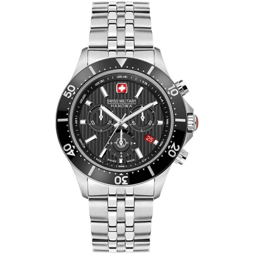 Чоловічий годинник SWISS MILITARY HANOWA FLAGSHIP SMWGI2100701 купити за ціною 15160 грн на сайті - THEWATCH