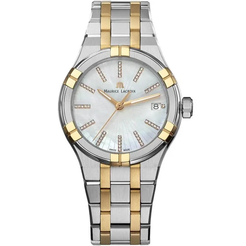Женские наручные часы MAURICE LACROIX AIKON QUARTZ 35MM AI1106-PVP02-170-1 купити за ціною 60500 грн на сайті - THEWATCH