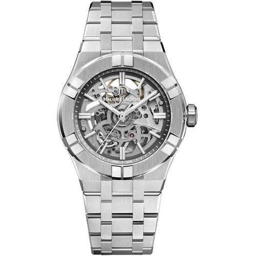 Чоловічий годинник MAURICE LACROIX AIKON AUTOMATIC SKELETON 39MM AI6007-SS002-030-1 купить по цене 166980 грн на сайте - THEWATCH