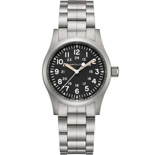Мужские наручные часы HAMILTON KHAKI FIELD MECHANICAL 38MM H69439131 купити за ціною 32190 грн на сайті - THEWATCH