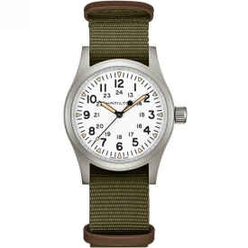 Мужские наручные часы HAMILTON KHAKI FIELD MECHANICAL 38MM H69439411 купить по цене 34300 грн на сайте - THEWATCH