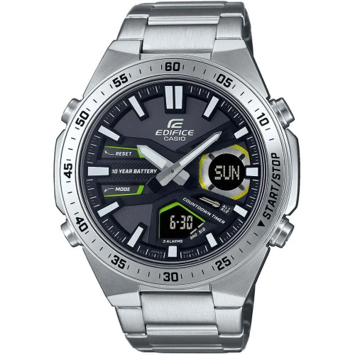 Чоловічий годинник CASIO EDIFICE EFV-C110D-1A3VEF купити за ціною 9050 грн на сайті - THEWATCH