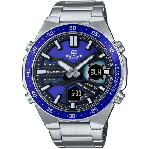 Чоловічий годинник CASIO EDIFICE EFV-C110D-2AVEF купити за ціною 9050 грн на сайті - THEWATCH