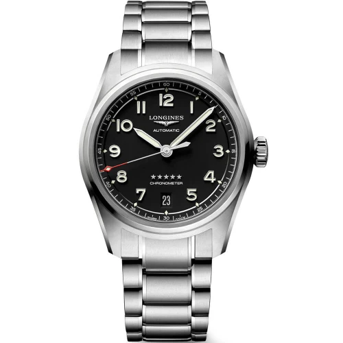 Мужские наручные часы LONGINES SPIRIT L3.410.4.53.6 купити за ціною 118910 грн на сайті - THEWATCH