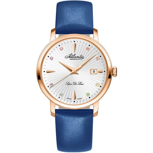 Женские наручные часы ATLANTIC SUPER DE LUXE 29355.44.29LBU купить по цене 22750 грн на сайте - THEWATCH