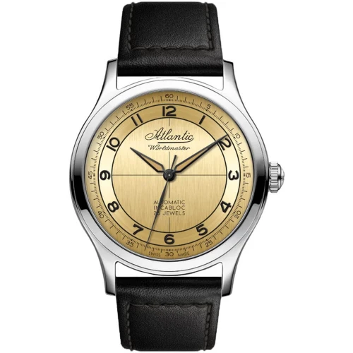 Чоловічий годинник ATLANTIC WORLDMASTER 53780.41.39BK купити за ціною 31940 грн на сайті - THEWATCH