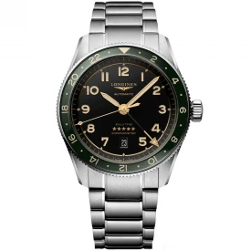 Чоловічий годинник LONGINES SPIRIT ZULU TIME L3.812.4.63.6 купити за ціною 195620 грн на сайті - THEWATCH
