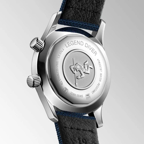 Чоловічий годинник LONGINES LEGEND DIVER L3.374.4.90.2 купити за ціною 121440 грн на сайті - THEWATCH