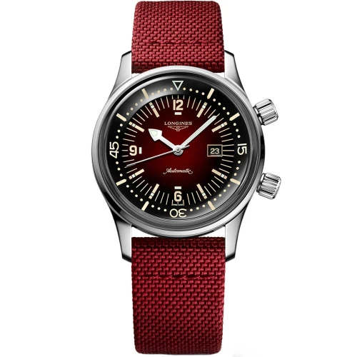Мужские наручные часы LONGINES LEGEND DIVER L3.374.4.40.2 купити за ціною 121440 грн на сайті - THEWATCH