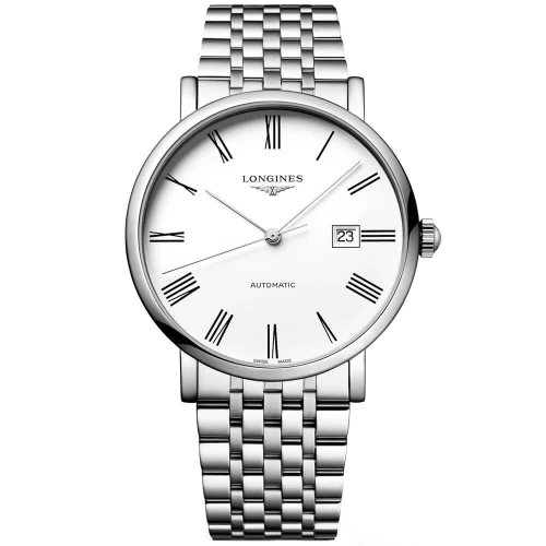 Мужские наручные часы LONGINES ELEGANT COLLECTION L4.911.4.11.6 купити за ціною 96140 грн на сайті - THEWATCH
