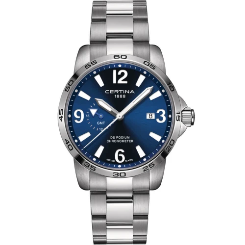 Мужские наручные часы CERTINA DS PODIUM GMT C034.455.11.040.00 купити за ціною 0 грн на сайті - THEWATCH