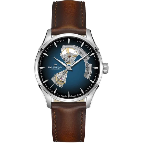 Мужские наручные часы HAMILTON JAZZMASTER OPEN HEART AUTO H32675540 купити за ціною 48160 грн на сайті - THEWATCH