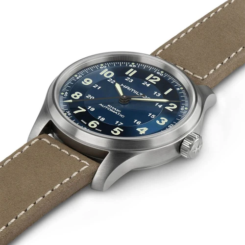 Чоловічий годинник HAMILTON KHAKI FIELD TITANIUM AUTO H70545540 купити за ціною 62060 грн на сайті - THEWATCH