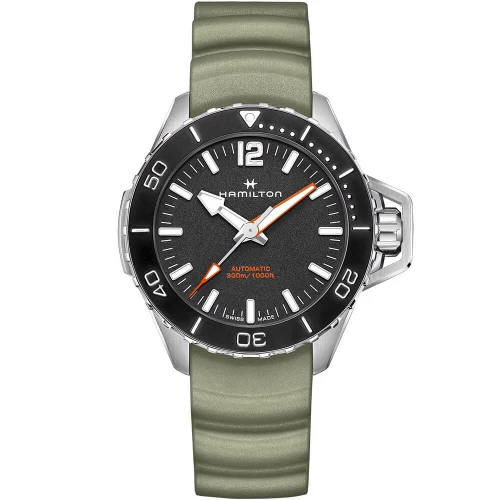 Чоловічий годинник HAMILTON KHAKI NAVY FROGMAN AUTO H77825331 купити за ціною 72040 грн на сайті - THEWATCH