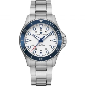 Чоловічий годинник HAMILTON KHAKI NAVY SCUBA AUTO H82505150 купити за ціною 62060 грн на сайті - THEWATCH