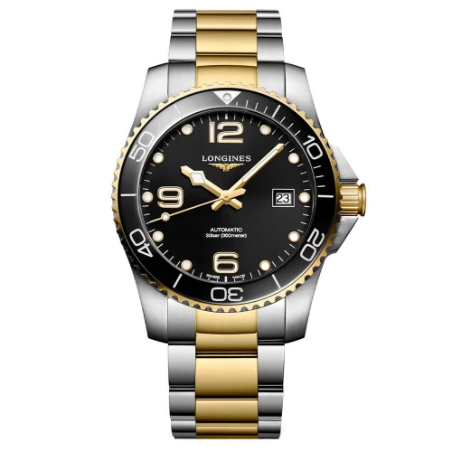 Мужские наручные часы LONGINES HYDROCONQUEST L3.781.3.56.7 купити за ціною 96140 грн на сайті - THEWATCH